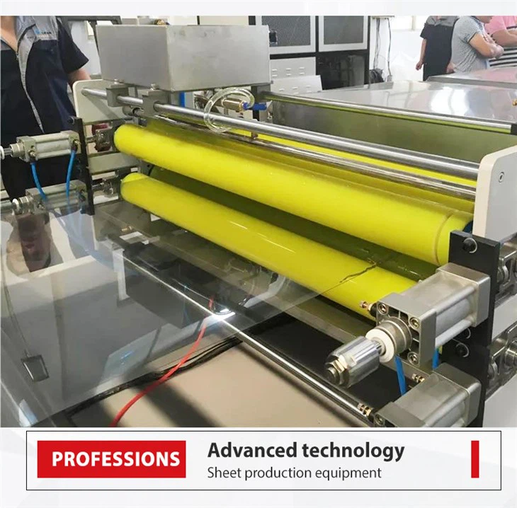 Single Screw Plastic Sheet Extruder For PET PP PS ABS