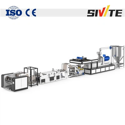 Enkelskrue PET-arkekstruderingslinje
